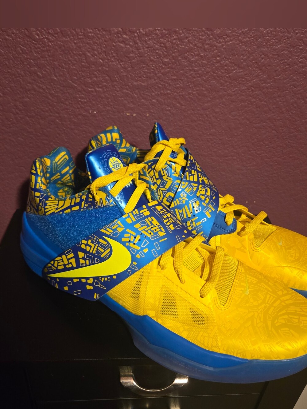 Nike Zoom KD 4 Scoring Title 2025 Blue Lemon Twist Men's Size 18